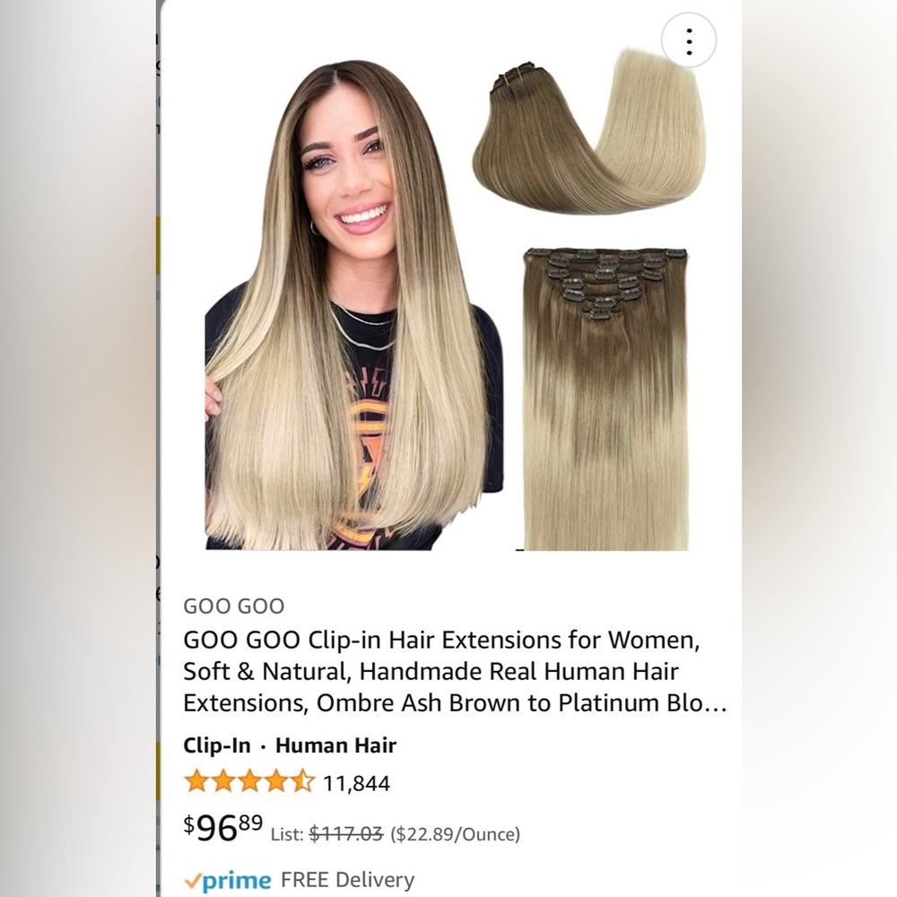 BRAND NEW NEVER USED EXTENSIONS